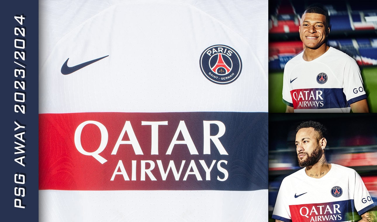 Details of the Paris Saint Germain 2023/2024 Cup II   jersey